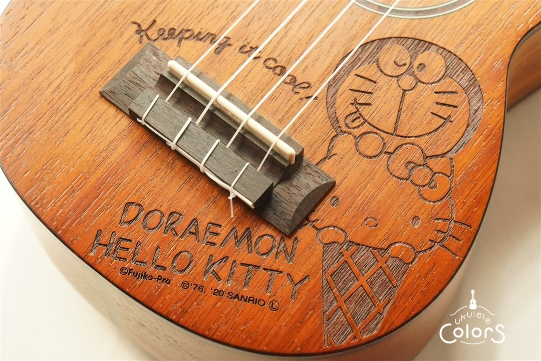 Leho DORAEMON x HELLO KITTY UKULELE HOT SUMMER | ウクレレカラーズ